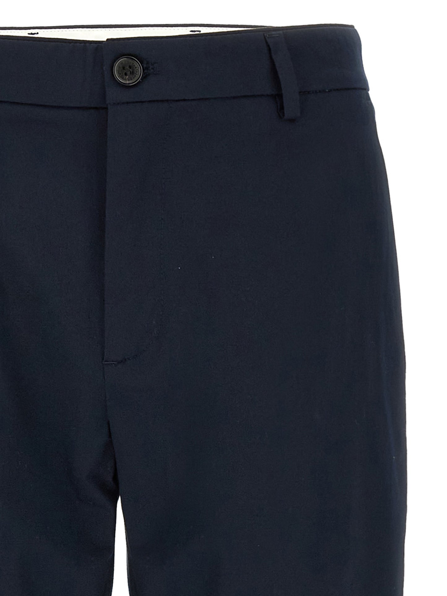 Department 5 Blue Cotton Casual Pants