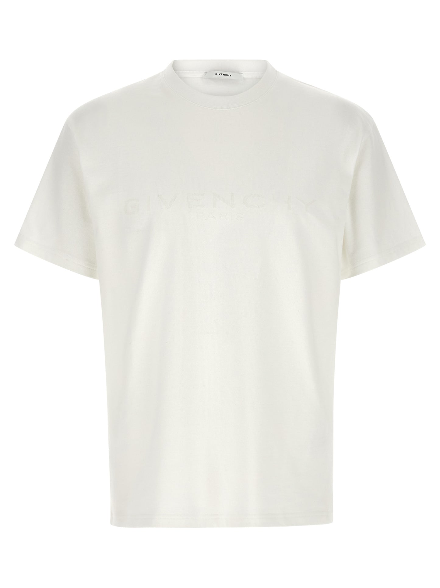 Givenchy White Cotton T-Shirt