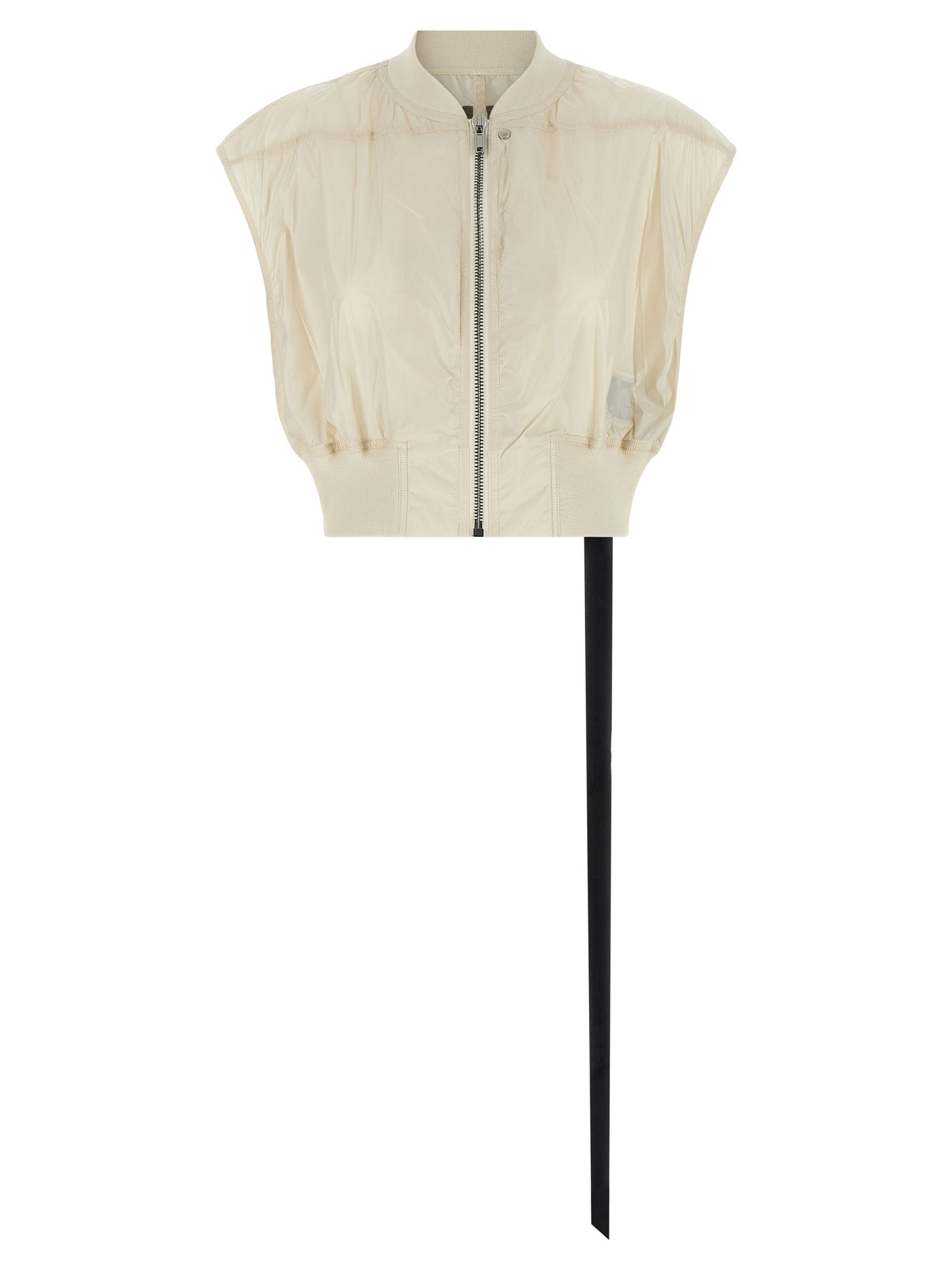 DRKSHDW Beige Nylon Sleeveless Jacket