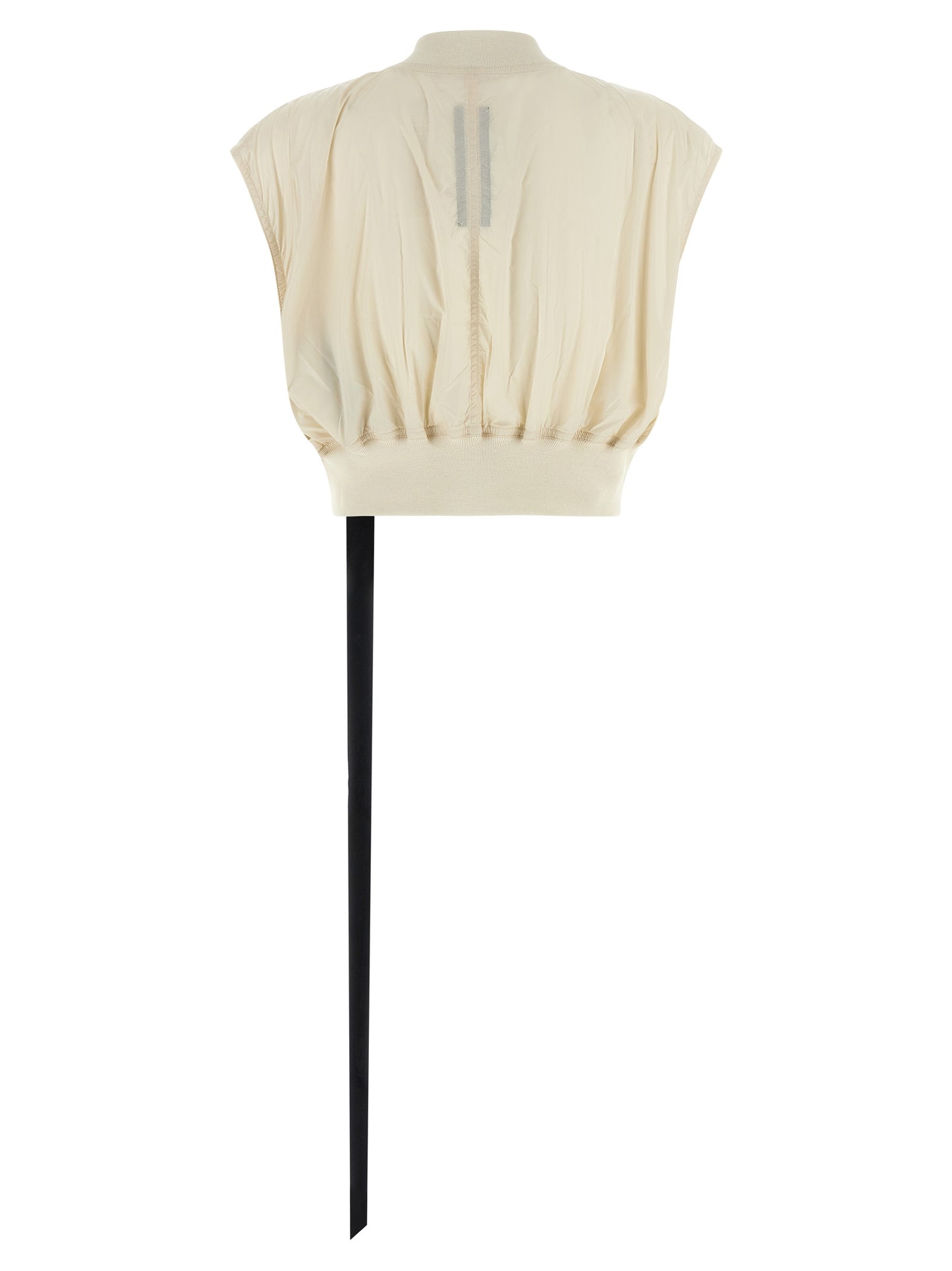 DRKSHDW Beige Nylon Sleeveless Jacket