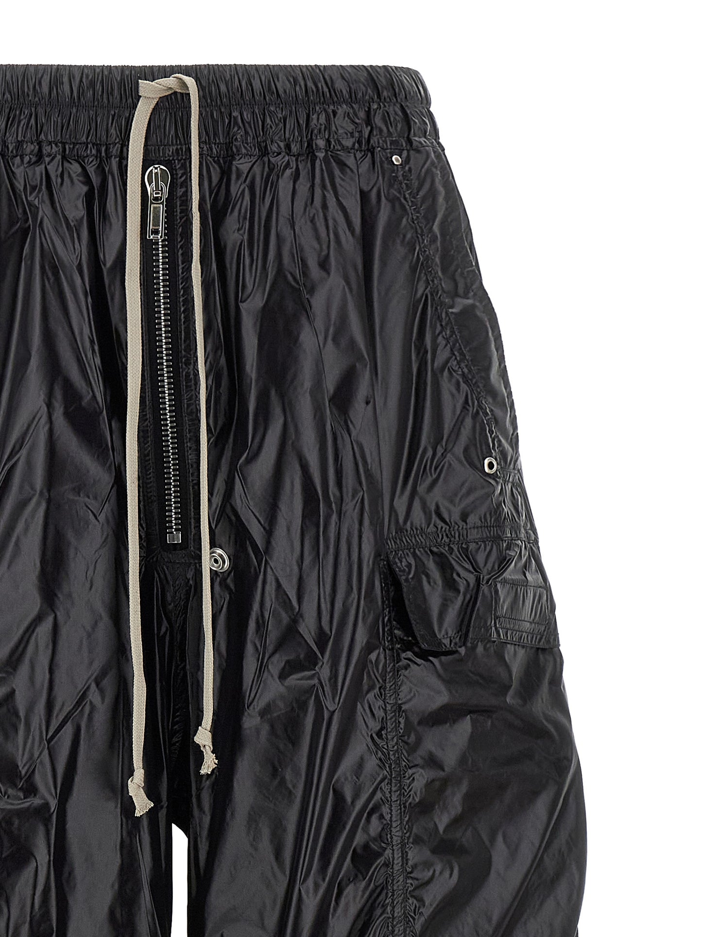 DRKSHDW Black Nylon Cargo Pants