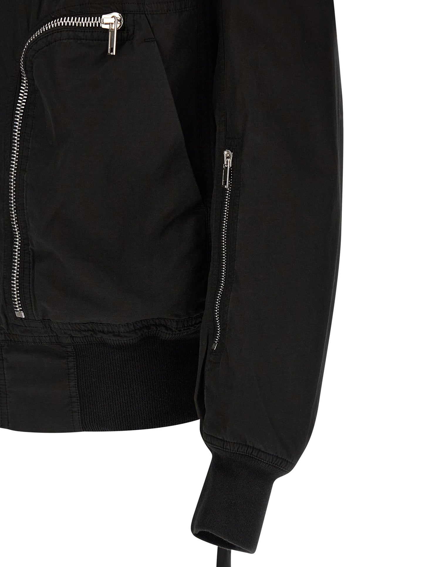 DRKSHDW Black Cotton Bomber