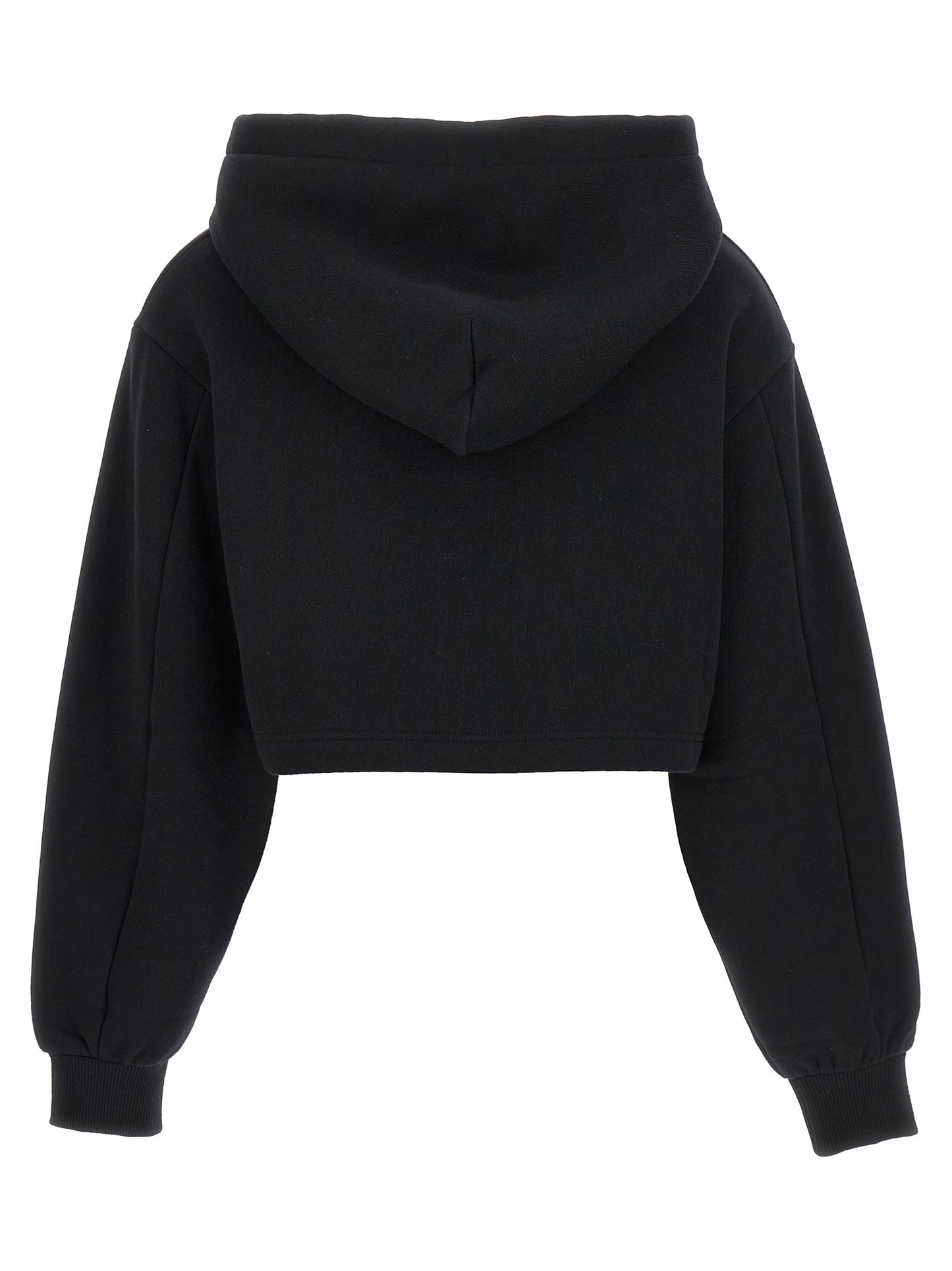 Dolce & Gabbana Black Cotton Hoodie