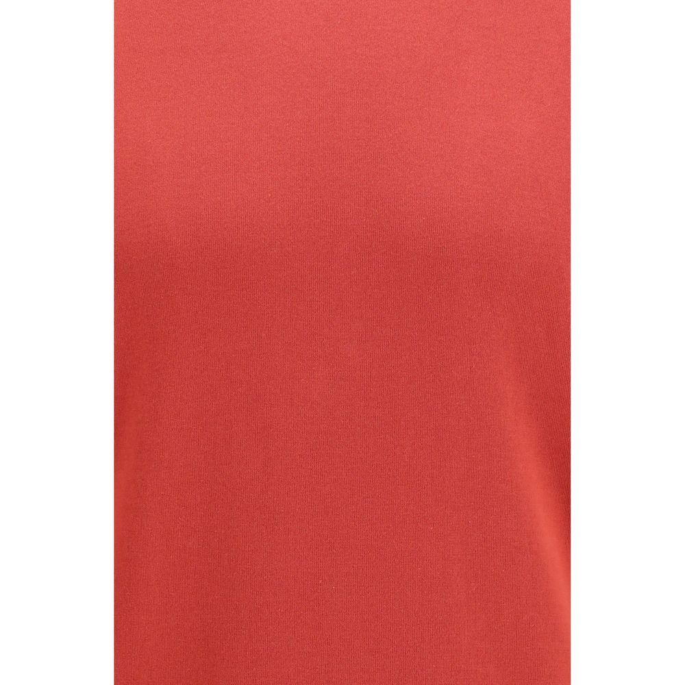 Brunello Cucinelli Red Cotton Sweatshirt