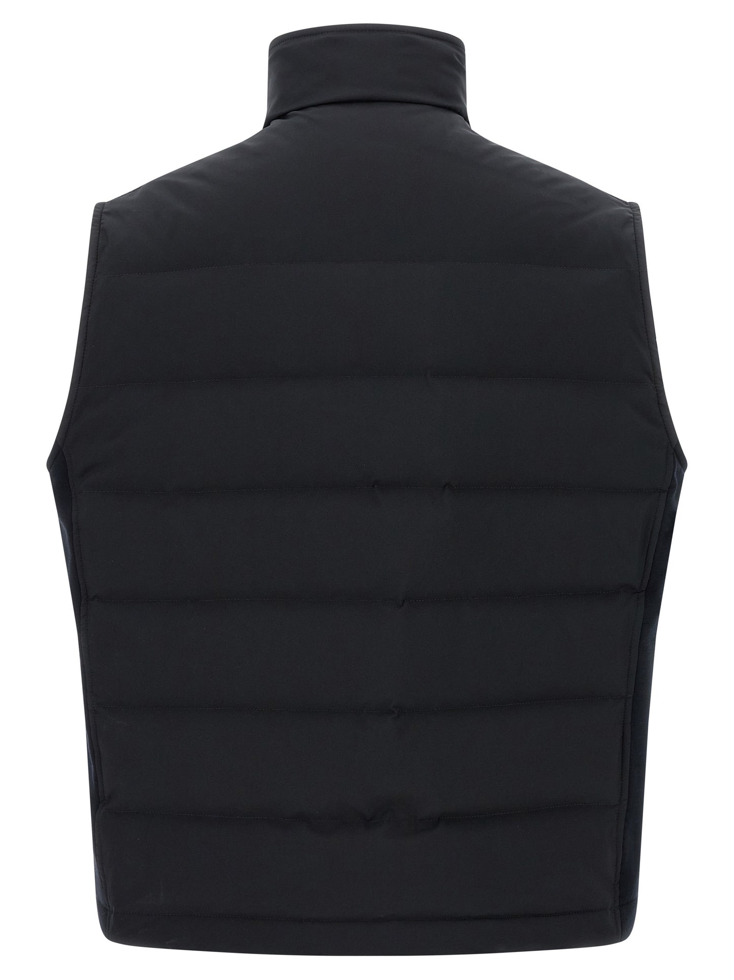 Brioni Blue Polyester Sleeveless Jacket