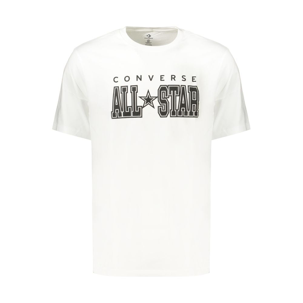 Converse White Cotton Mens T-Shirt