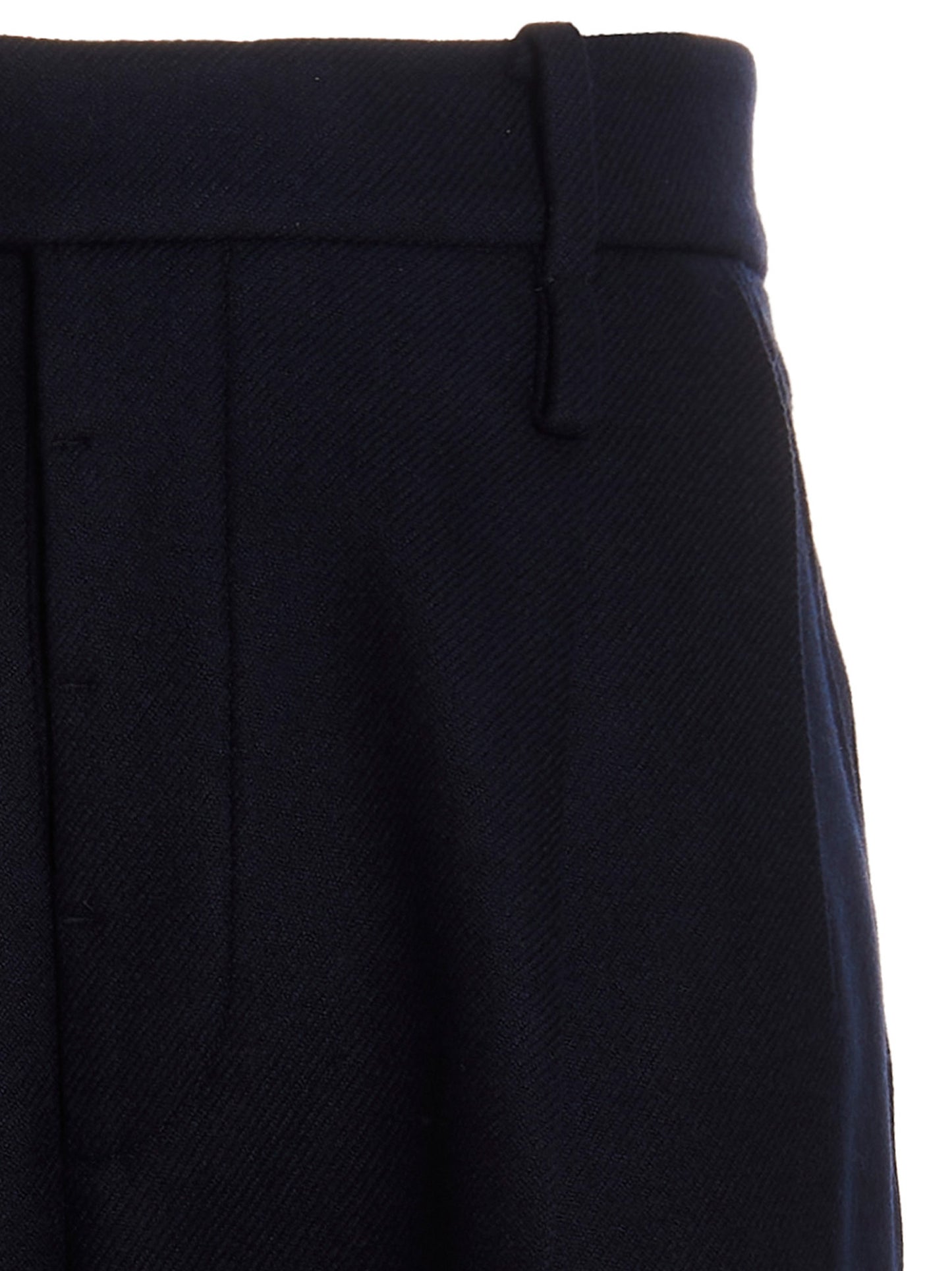 Gucci Blue Cashmere Casual Pants