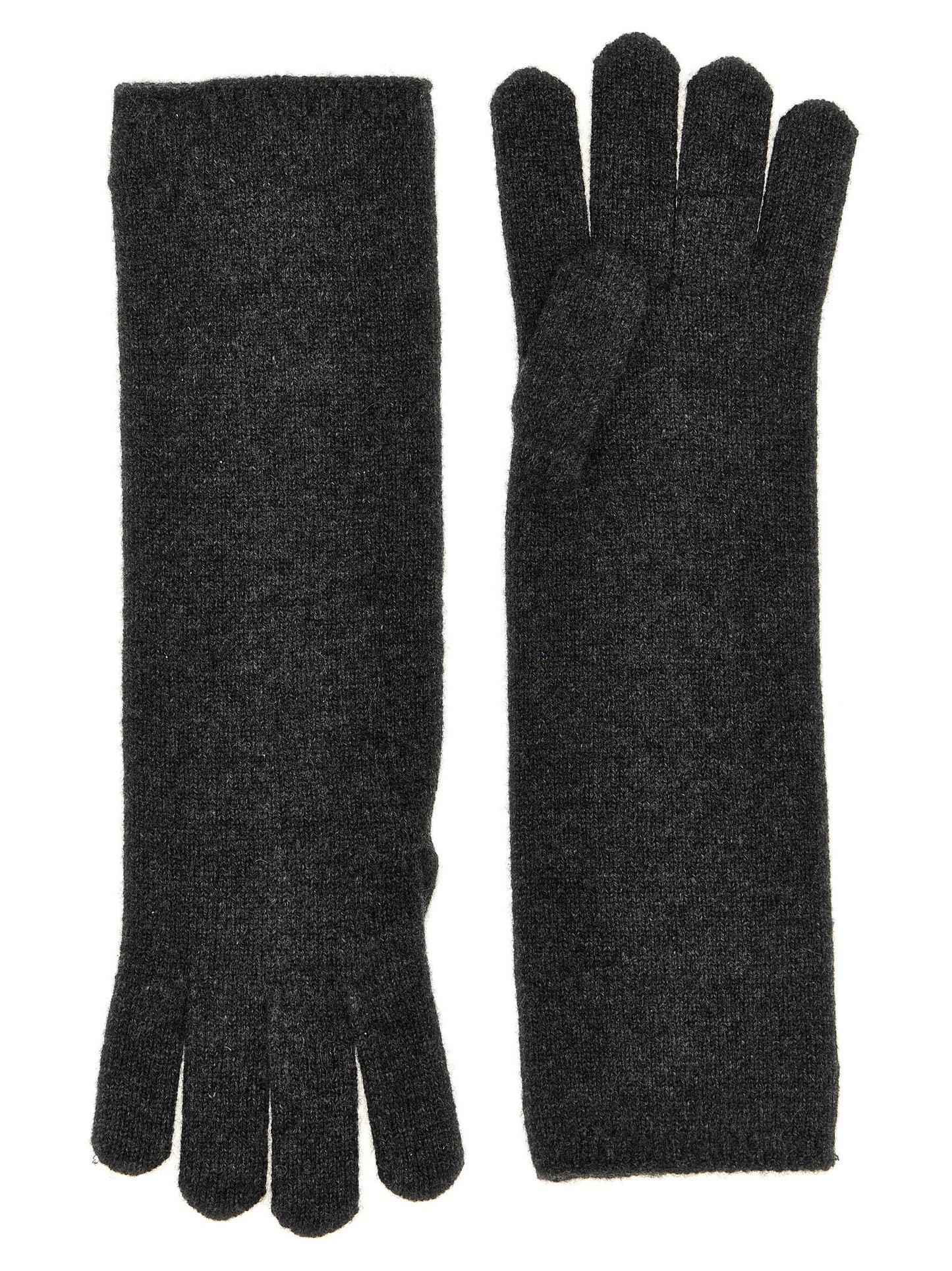 Max Mara Gray Cashmere Gloves