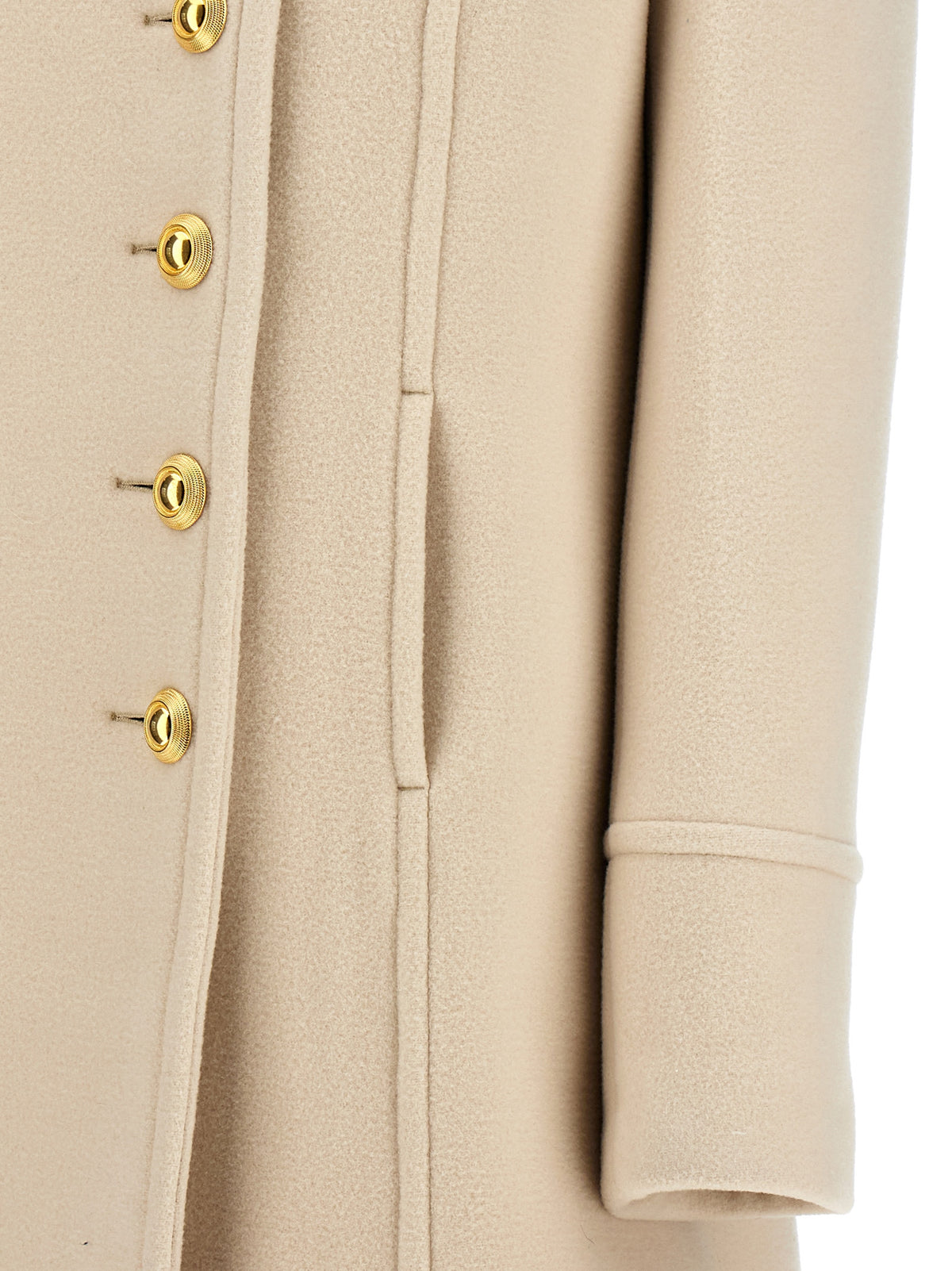 Tom Ford White Wool Coat