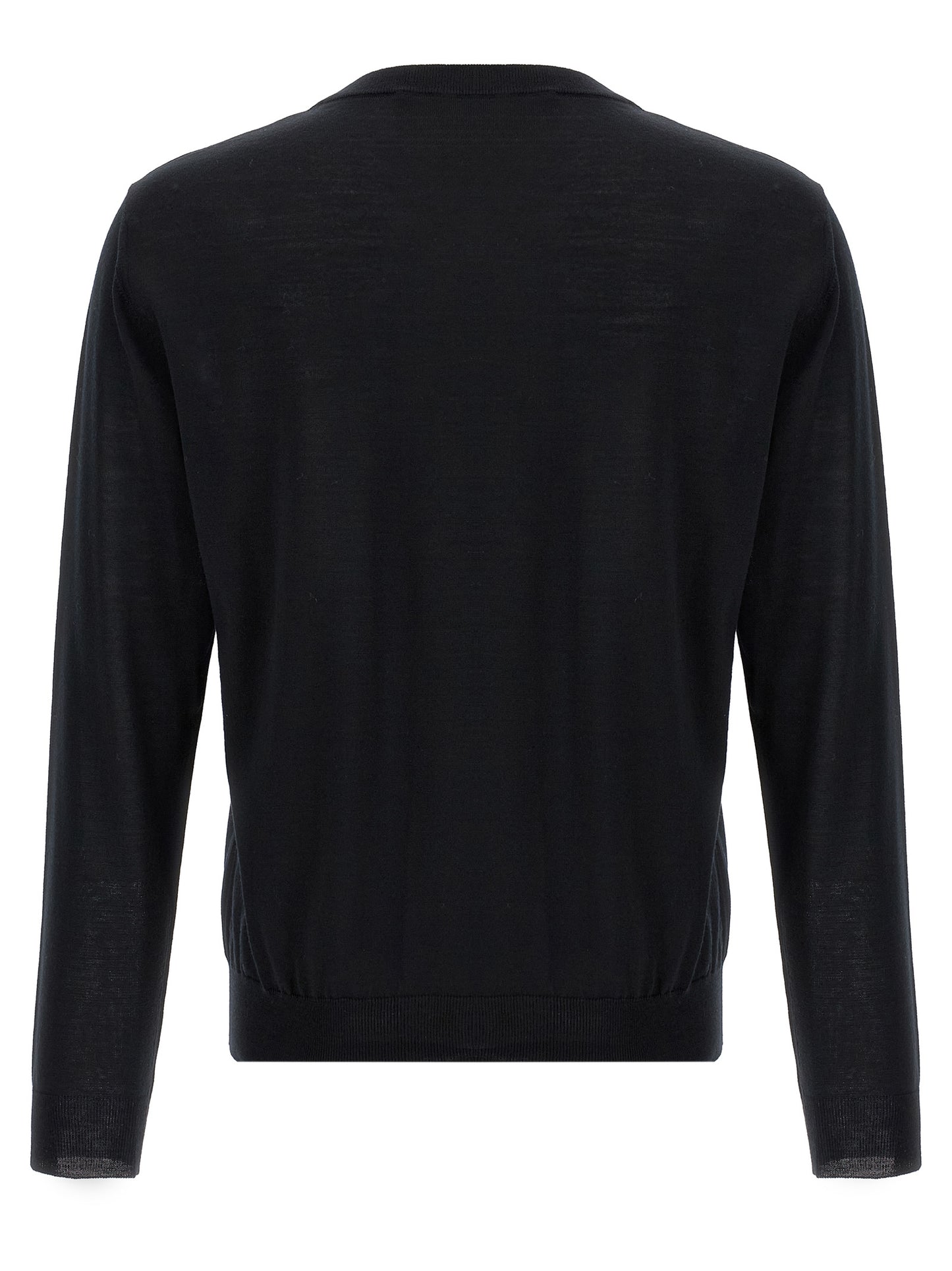 Valentino Garavani Black Virgin Wool Cardigan