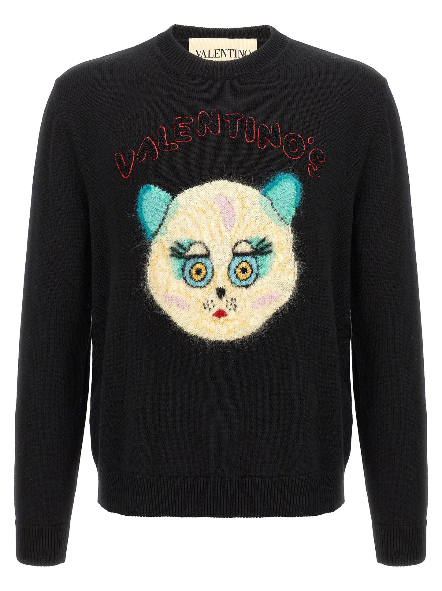 Valentino Garavani Black Cotton Cardigan