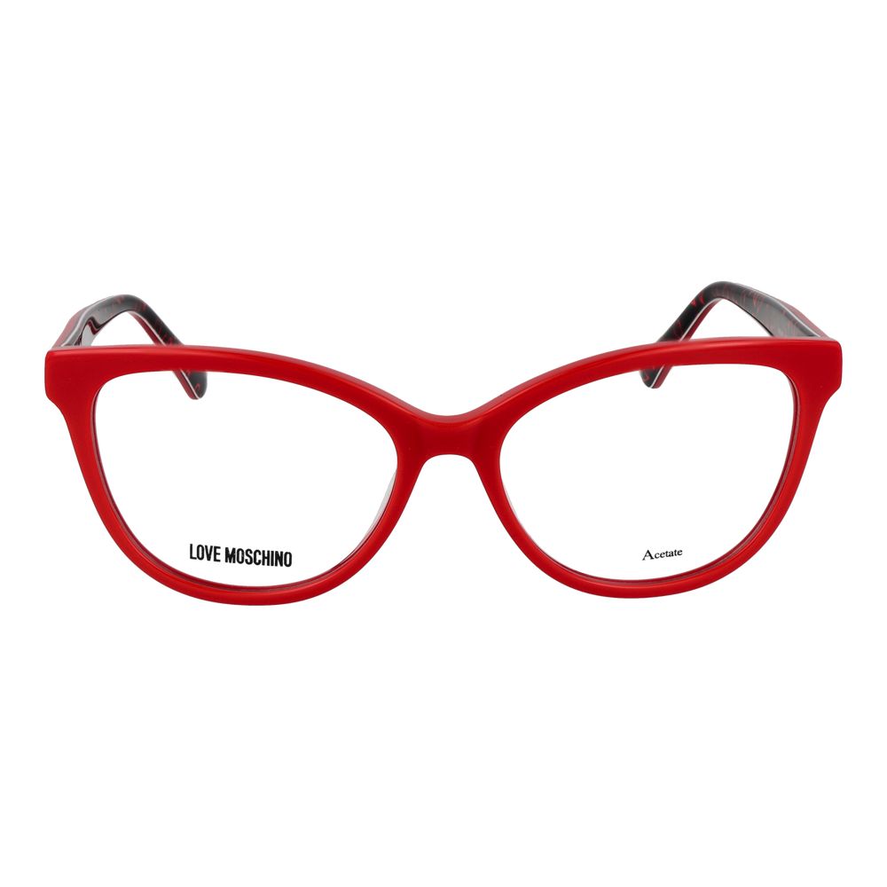 Love Moschino Red Acetate Glasses (Frames)