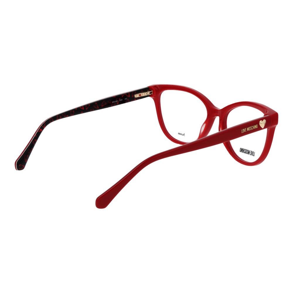 Love Moschino Red Acetate Glasses (Frames)