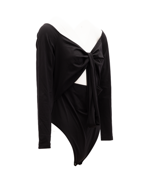 Alexander McQueen Black and White Cotton Top