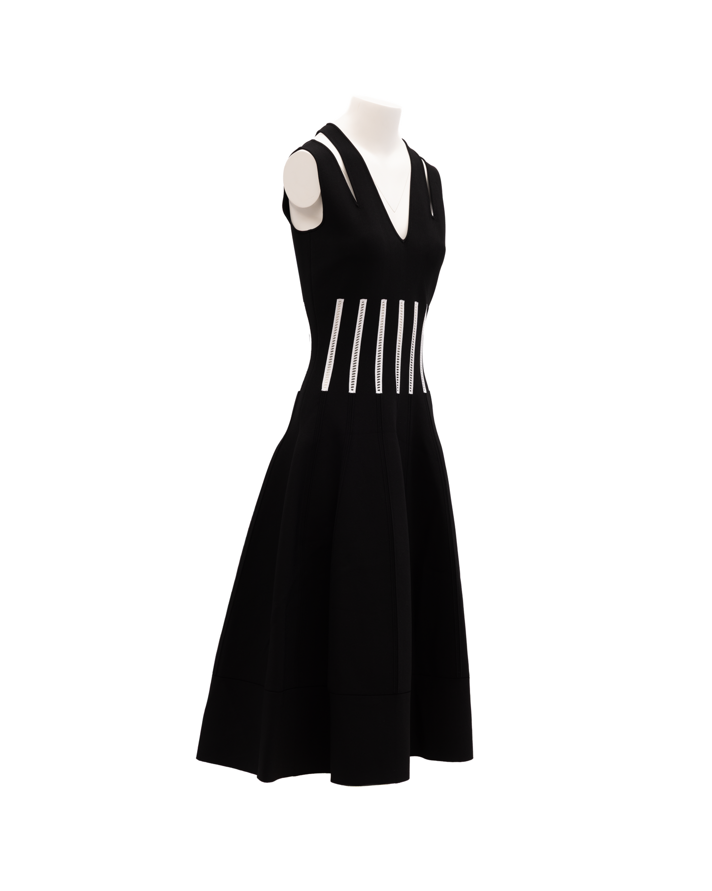 Alexander McQueen Black Women Viscose Dress