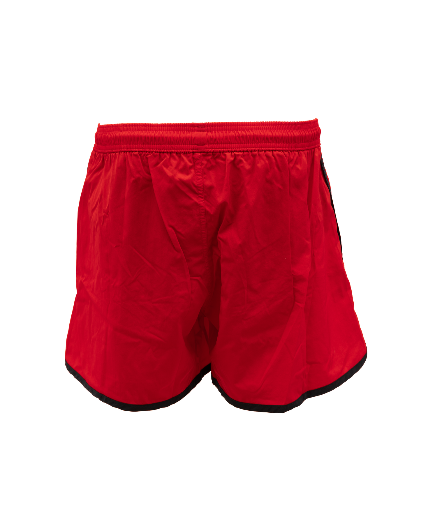 Alexander McQueen Red Polyamide Swim Shorts