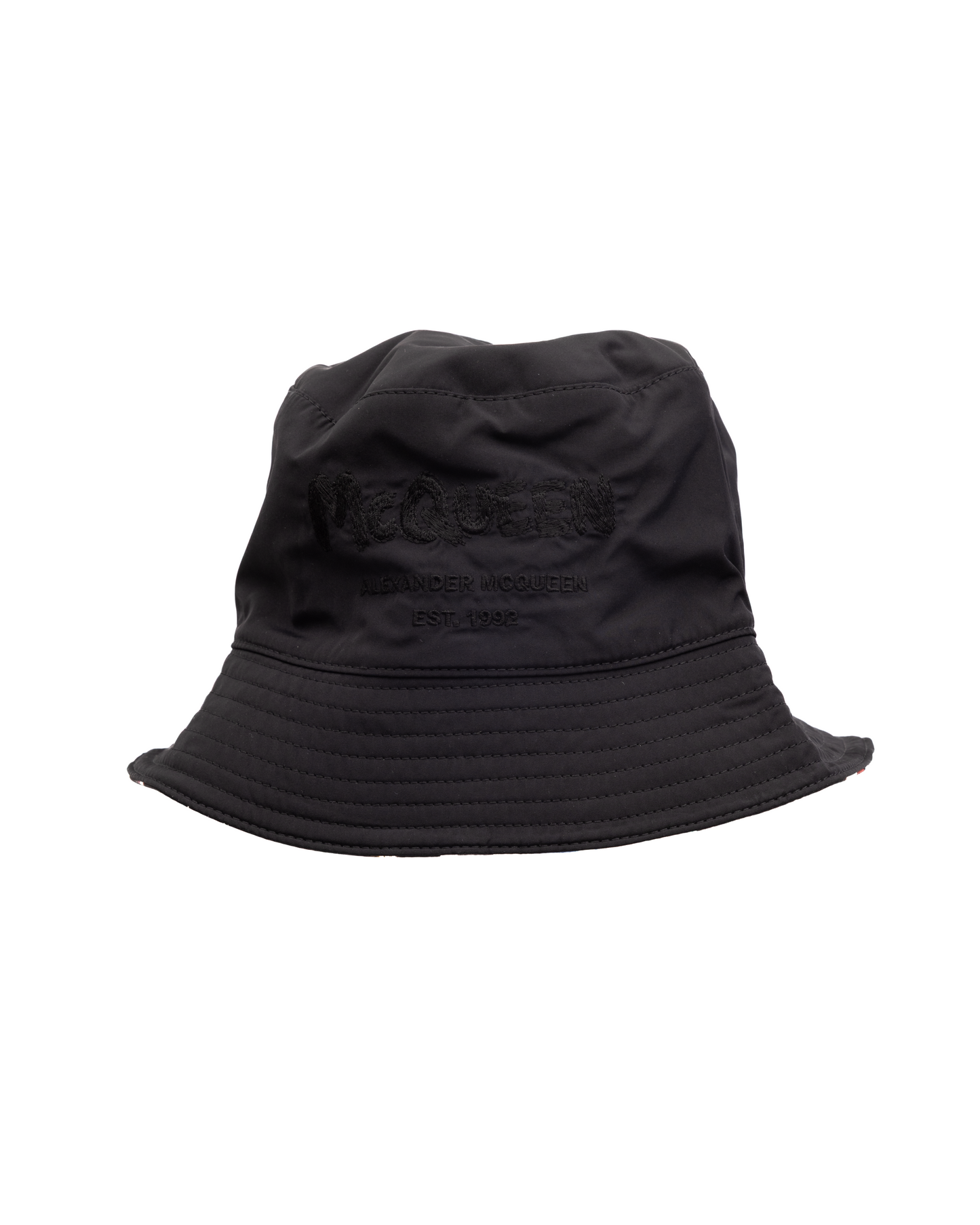 Alexander McQueen Women Polyamide Reversible Bucket Hat