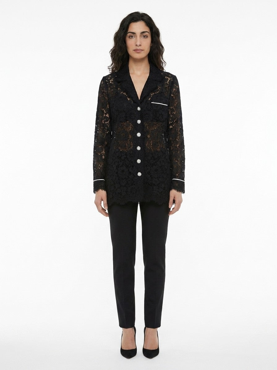Dolce & Gabbana Black Cotton Shirt