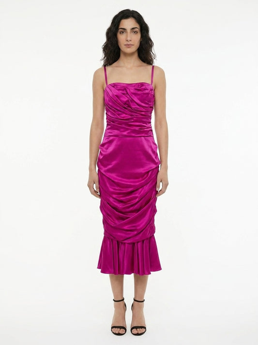 Dolce & Gabbana Pink Elastane Cocktail Dress
