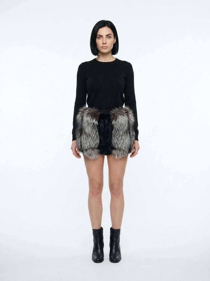 Dolce & Gabbana Bicolor Cotton Short And Mini Shorts