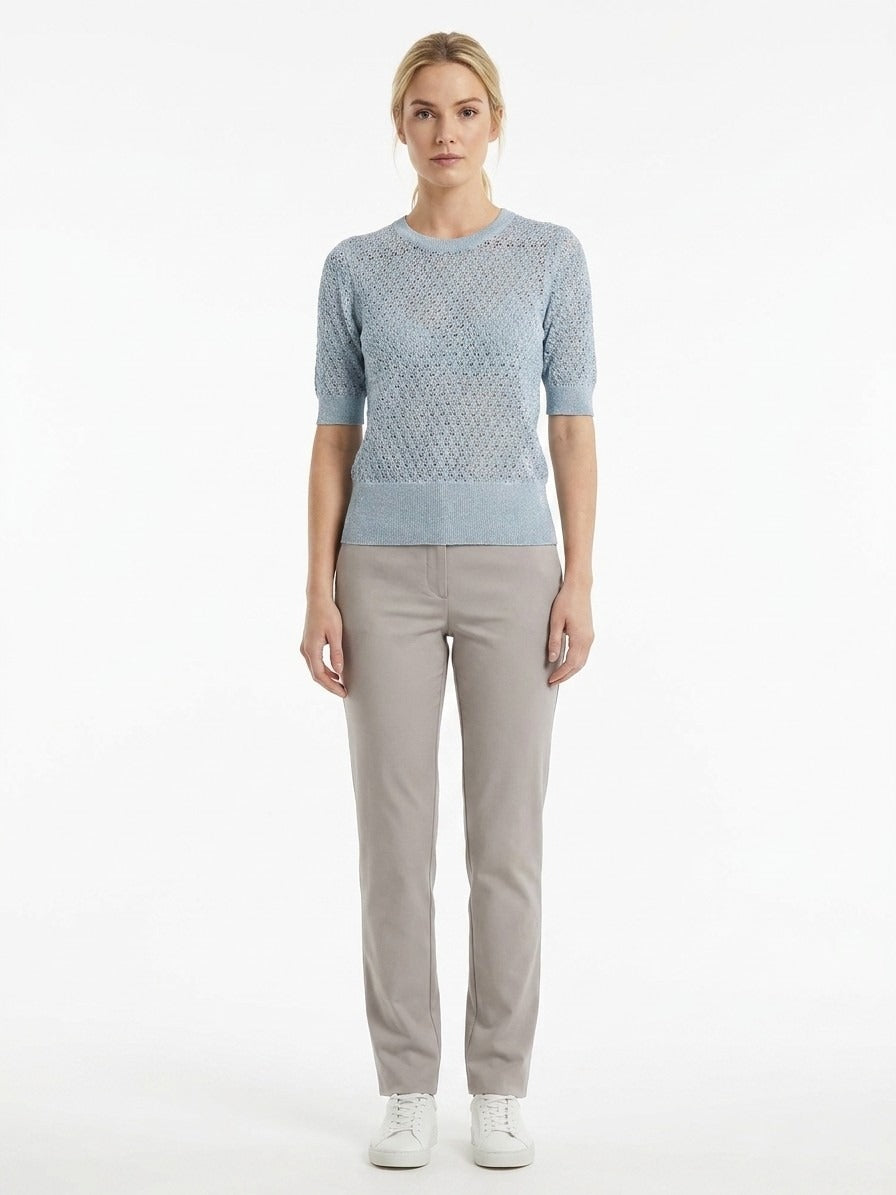 Dolce & Gabbana Blue Virgin Wool Sweatshirt