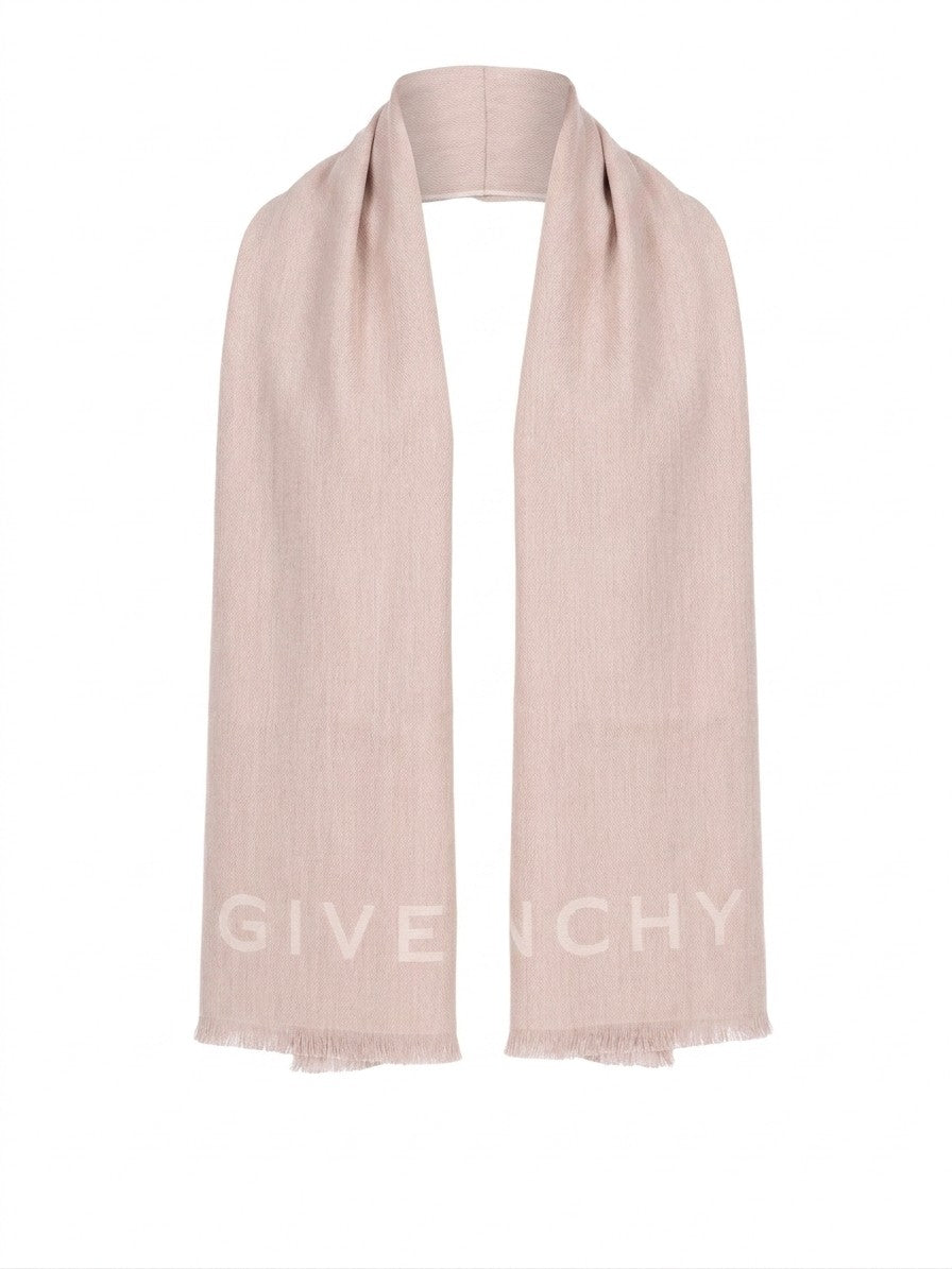 Givenchy Beige Wool Scarf
