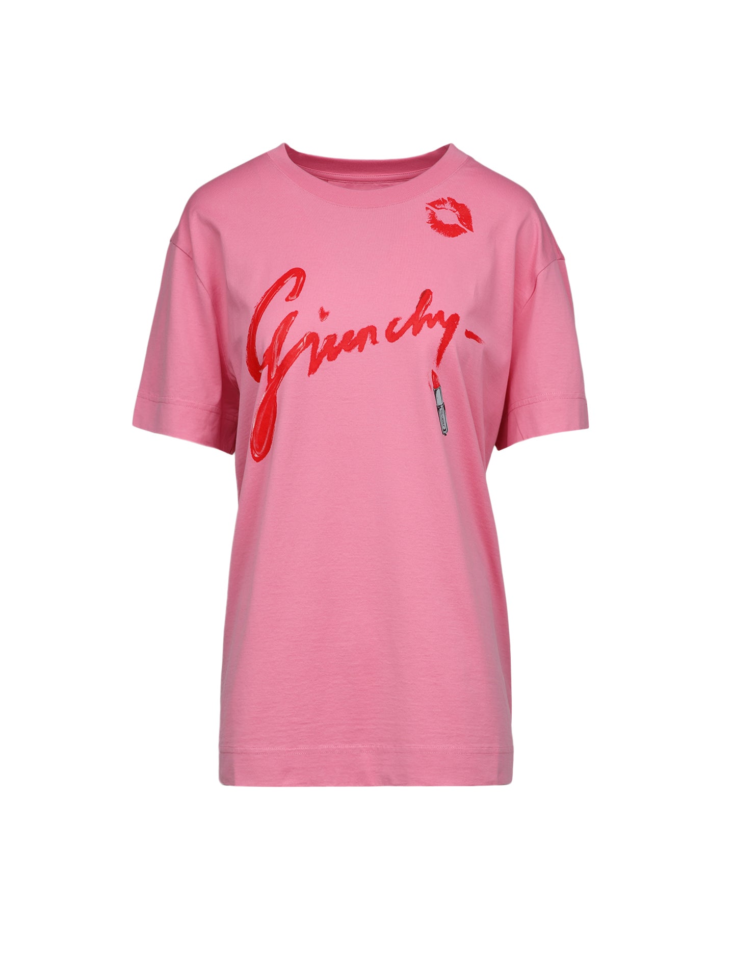 Givenchy Pink Cotton T-Shirt