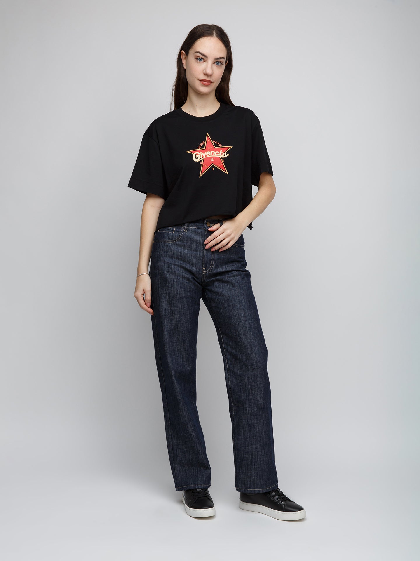 Givenchy Black Cotton T-Shirt