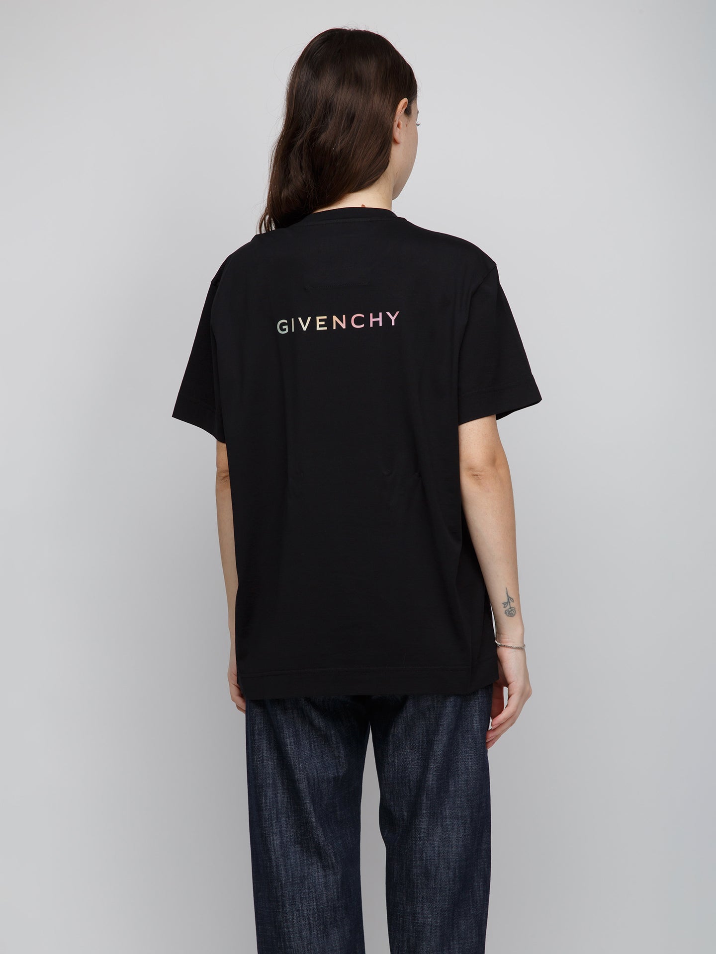 Givenchy Black Cotton T-Shirt