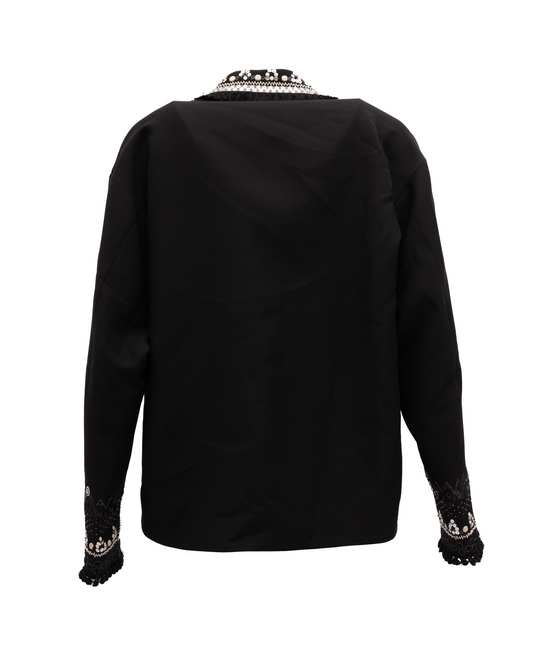 Valentino Garavani Black Embellished Jacket