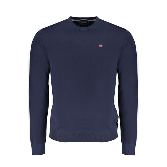 Napapijri Blue Cotton Men's Sweater