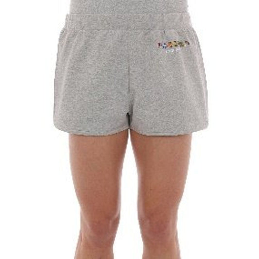 Moschino Gray Cotton Bermuda Shorts