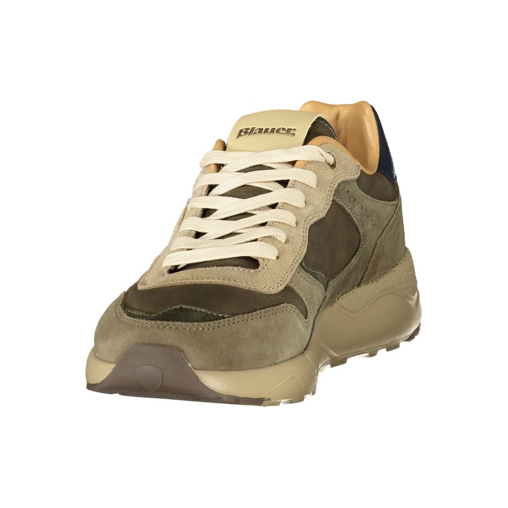 Blauer Green Polyurethane Men's Sneaker