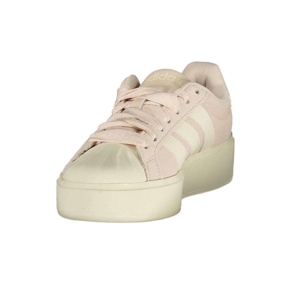 Adidas White Polyurethane Female Sneaker