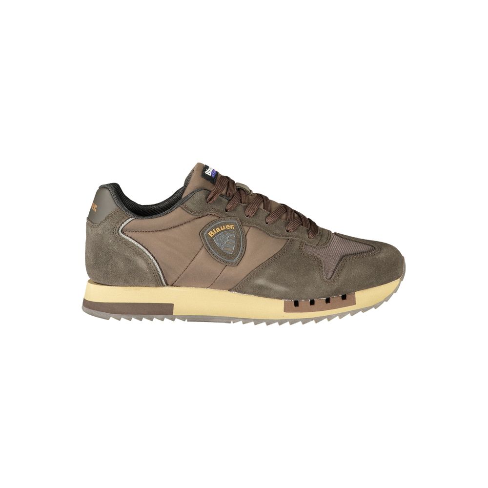 Blauer Brown Fabric Men's Sneaker