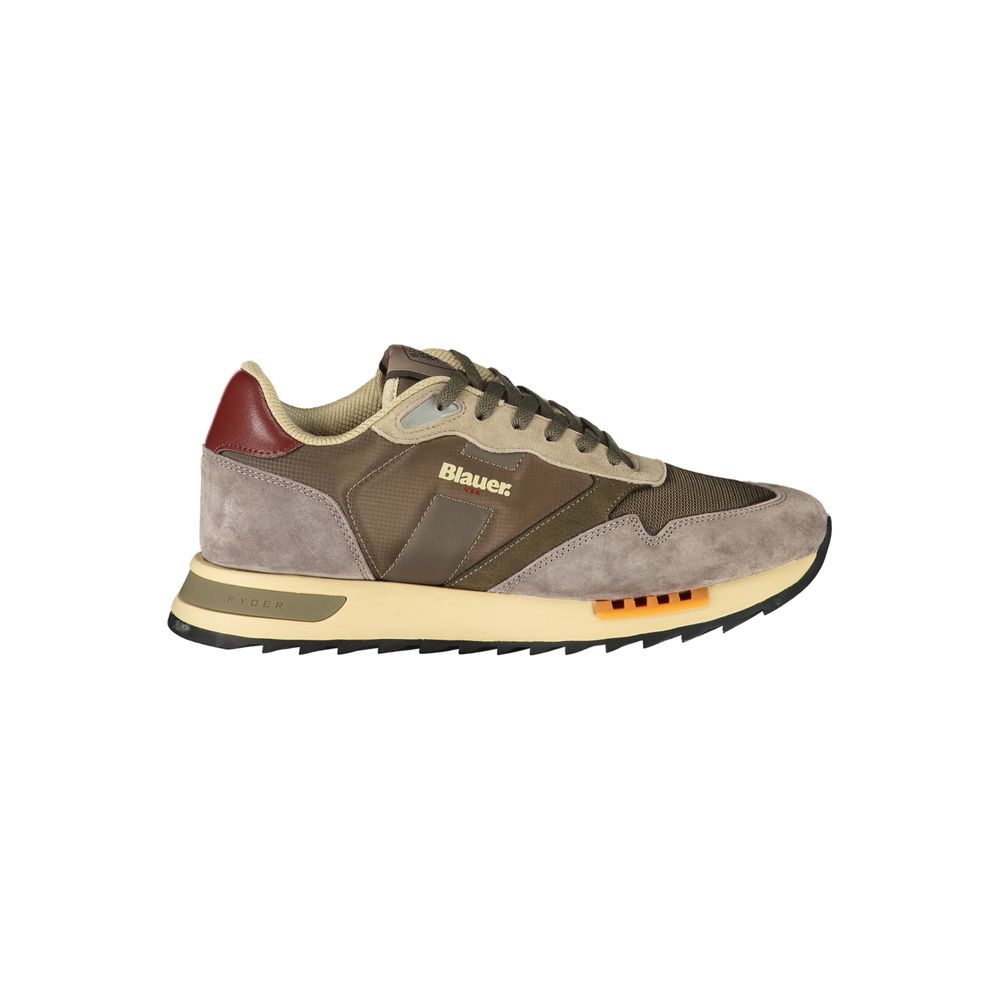 Blauer Green Polyurethane Men's Sneaker