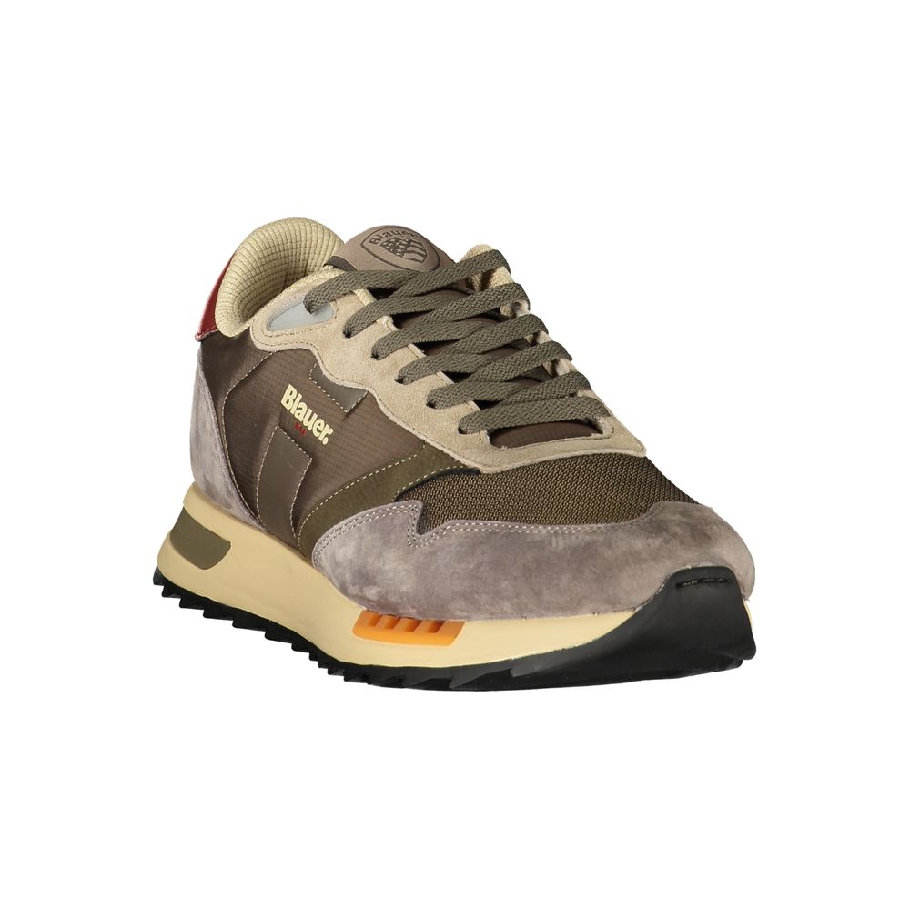 Blauer Green Polyurethane Men's Sneaker