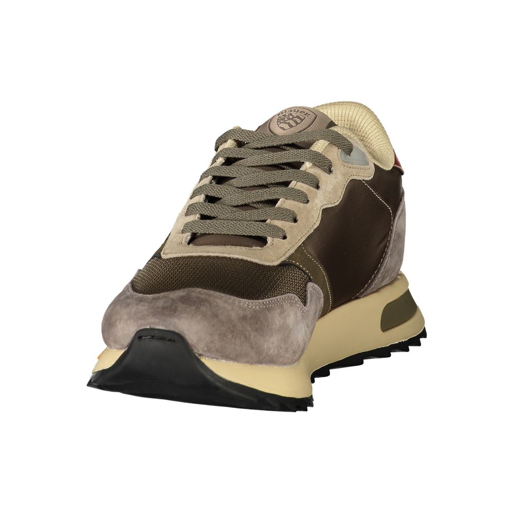 Blauer Green Polyurethane Men's Sneaker