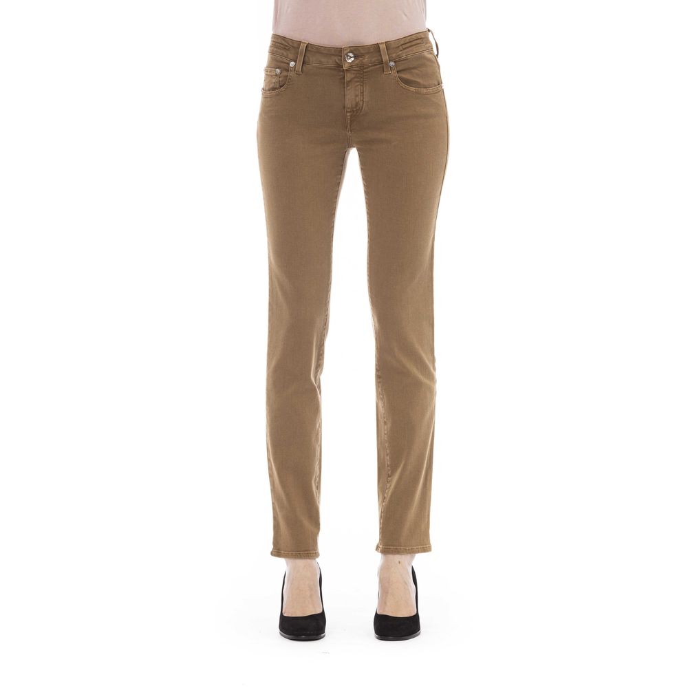 Jacob Cohen Beige Cotton Women Jeans