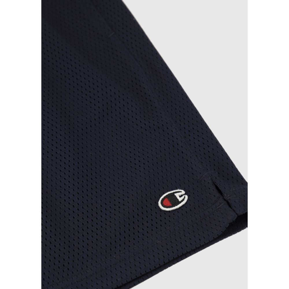Champion Navy Blue Polyester Bermuda Shorts