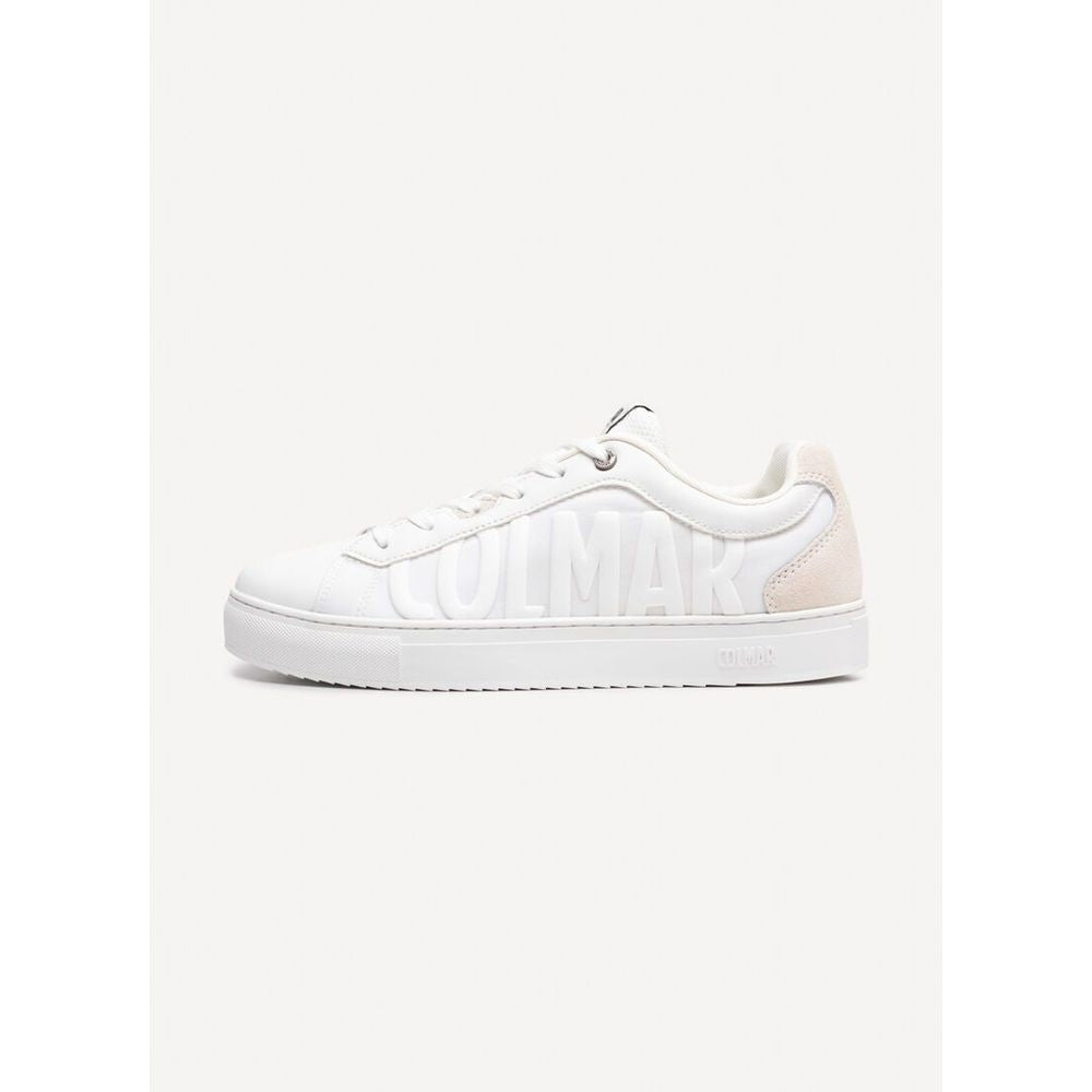 Colmar White Nylon Low Top Sneakers