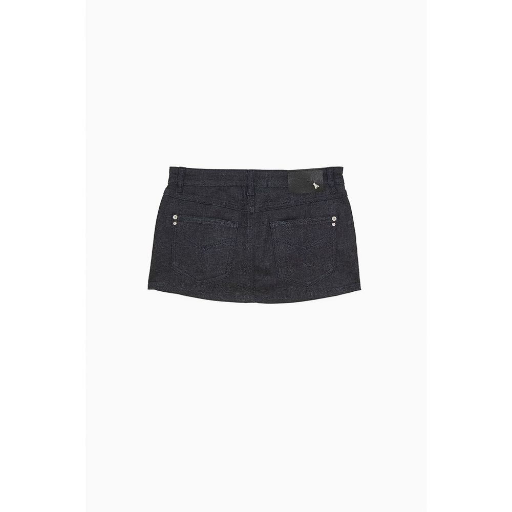Patrizia Pepe Navy Blue Denim Skirt