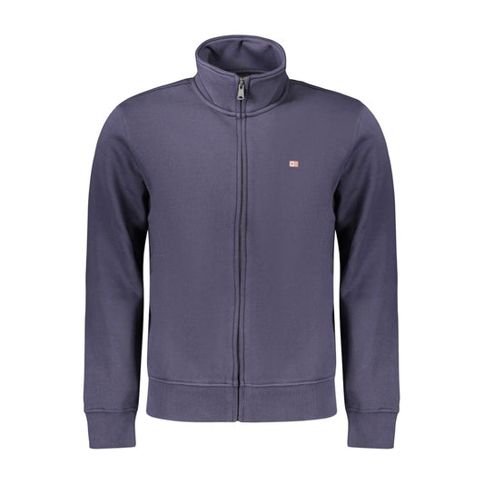 Napapijri Blue Cotton Men's Sweatshirt