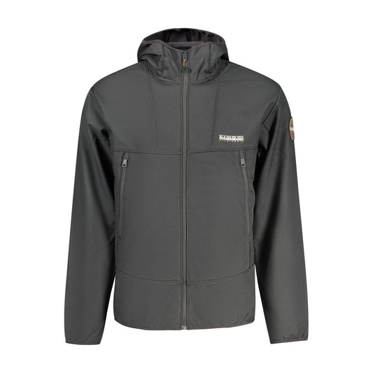 Napapijri Black Polyester Men's Jacket