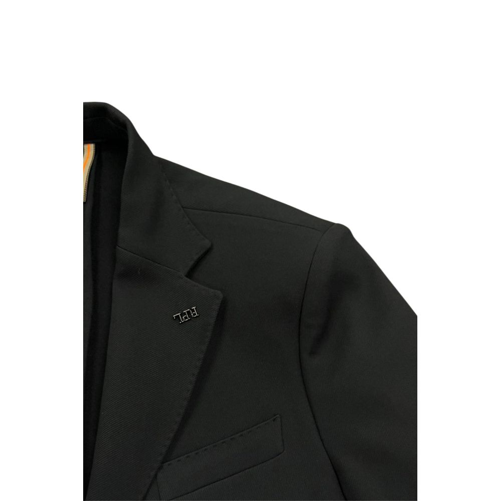 Roberto Pepe Luxury Black Affection Men Jacket