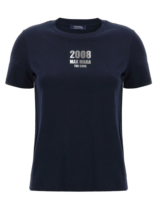 'S Max Mara Blue Cotton T-Shirt