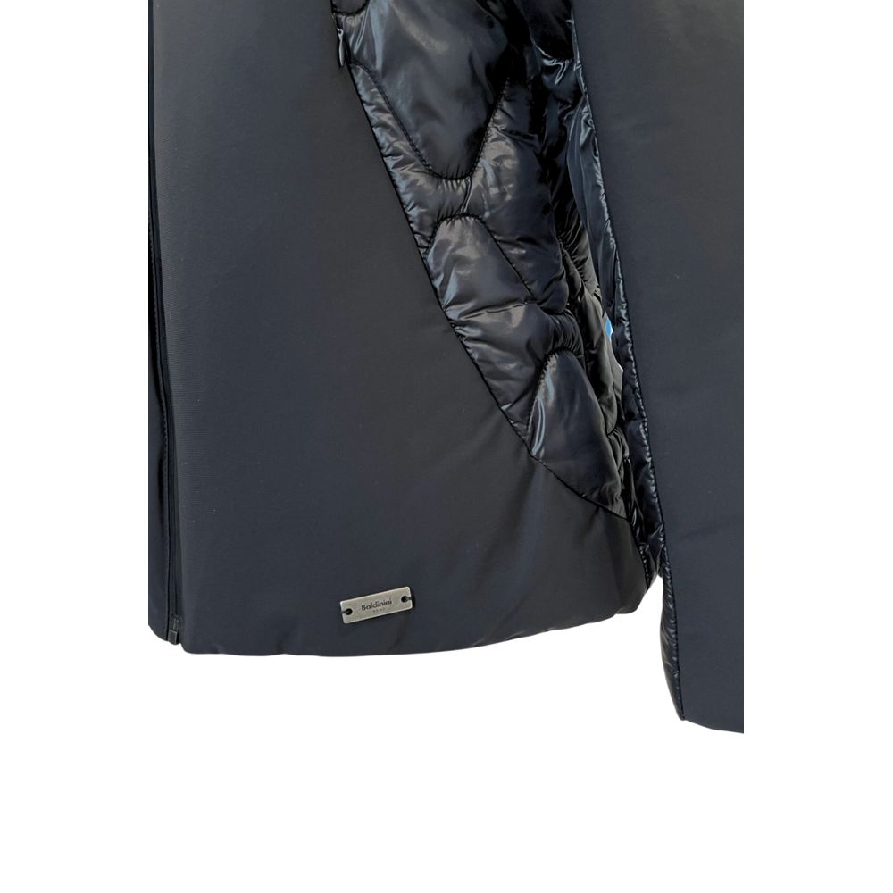 Baldinini Trend Black Nylon Women Jacket