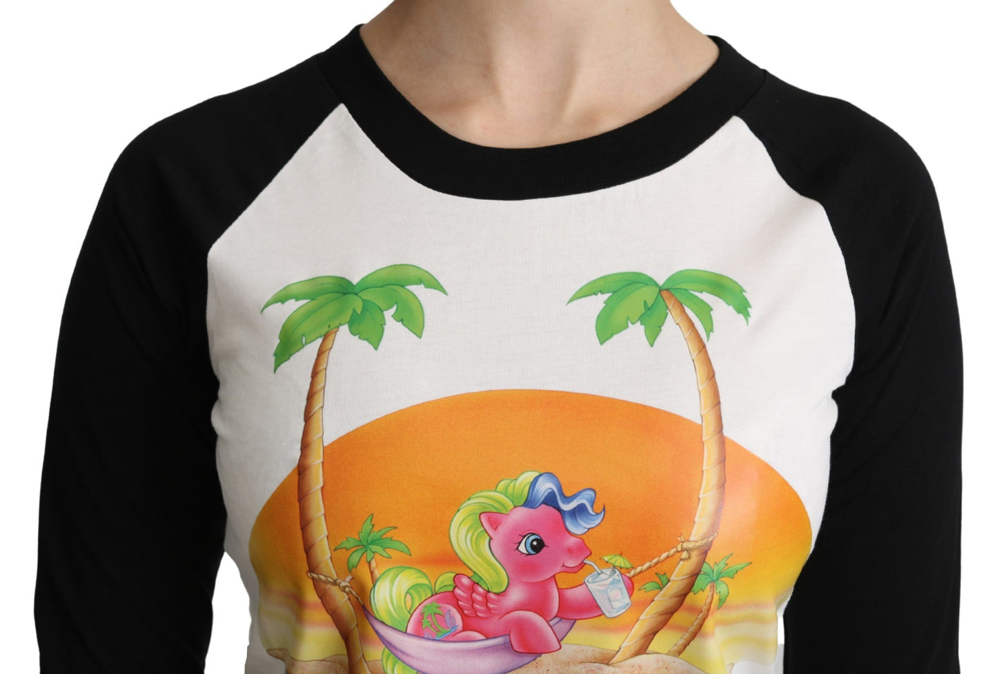 Moschino Chic My Little Pony Crew Neck Cotton Top