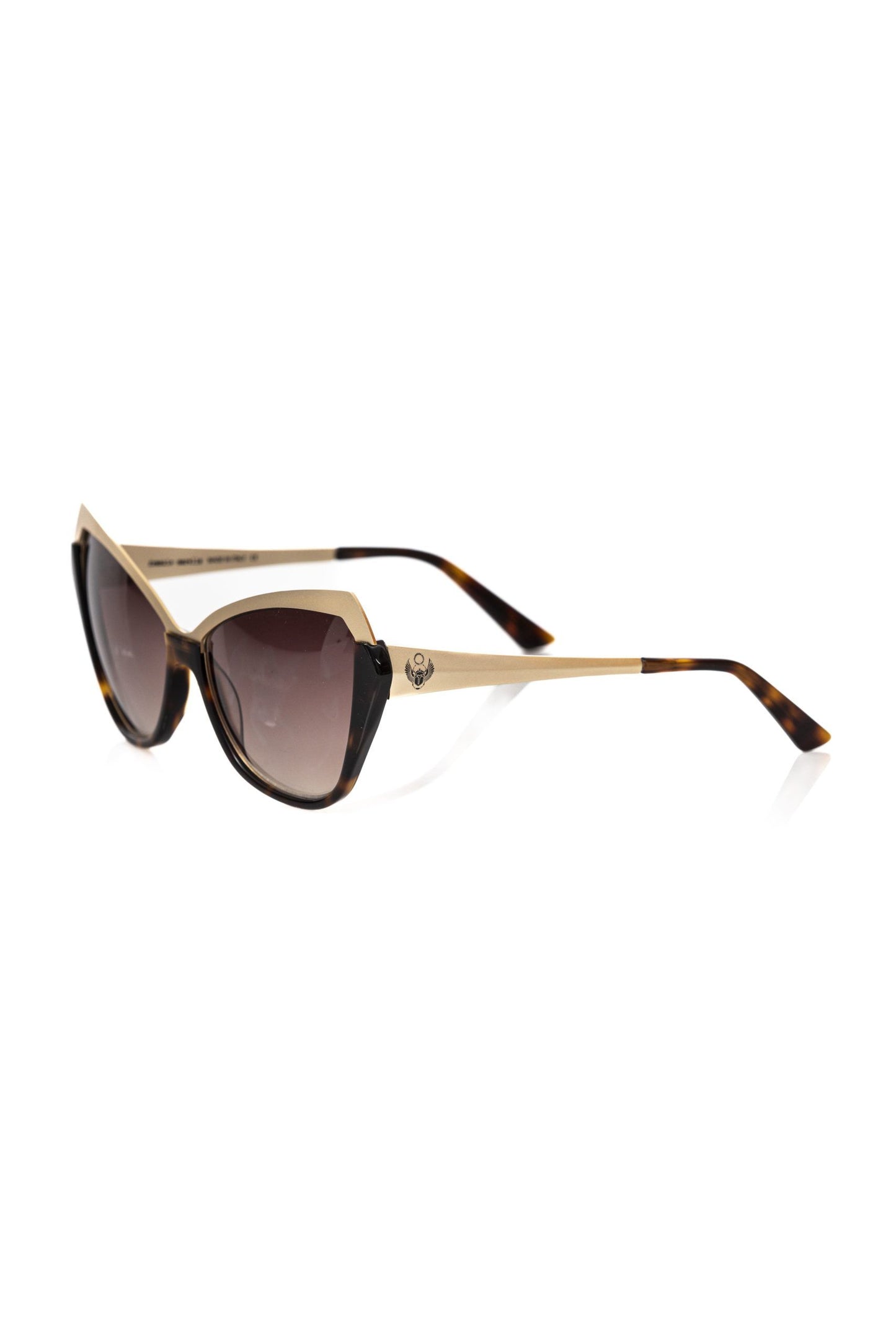 Frankie Morello Black Acetate Women's Sunglass