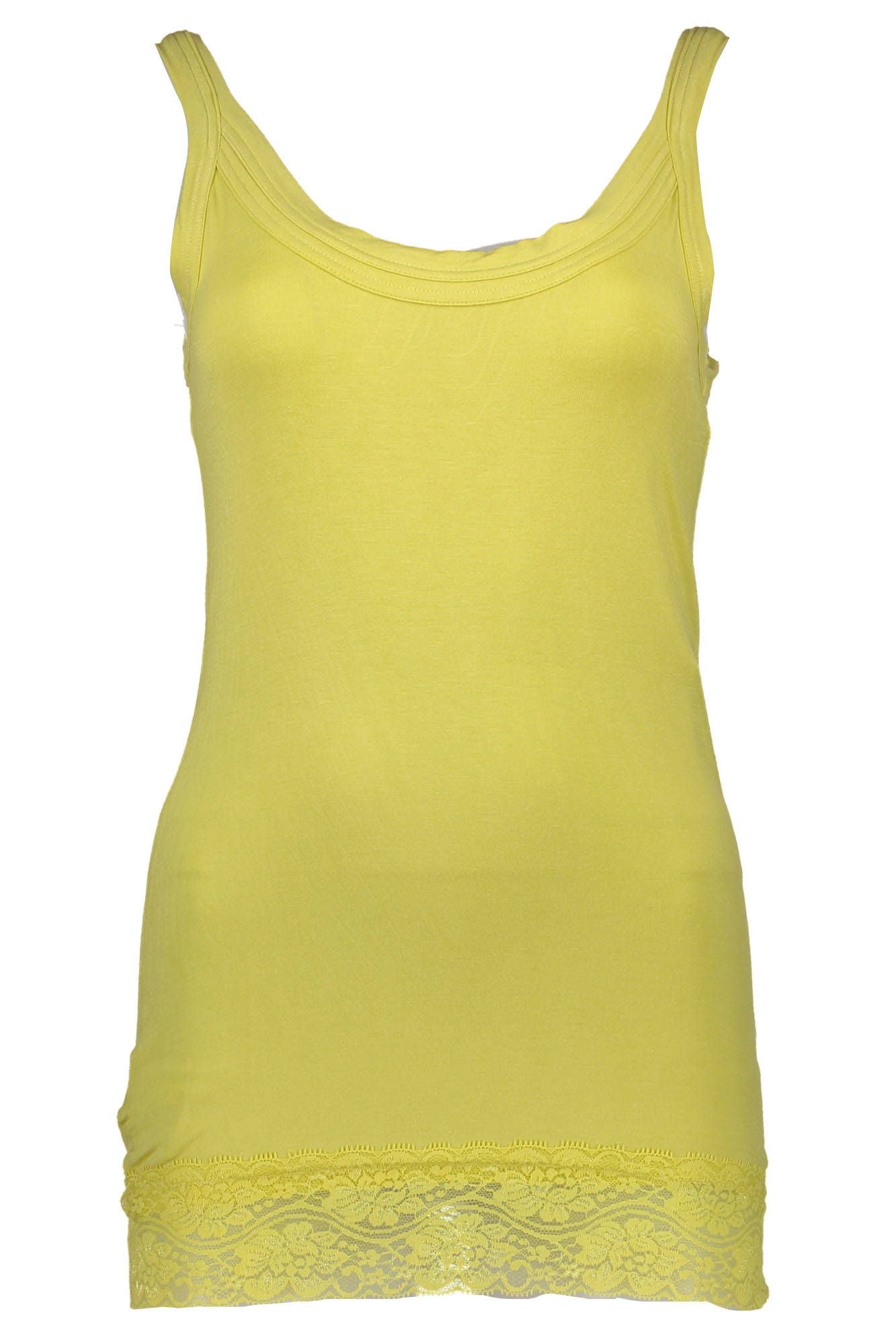 Silvian Heach Yellow Cotton Women Top